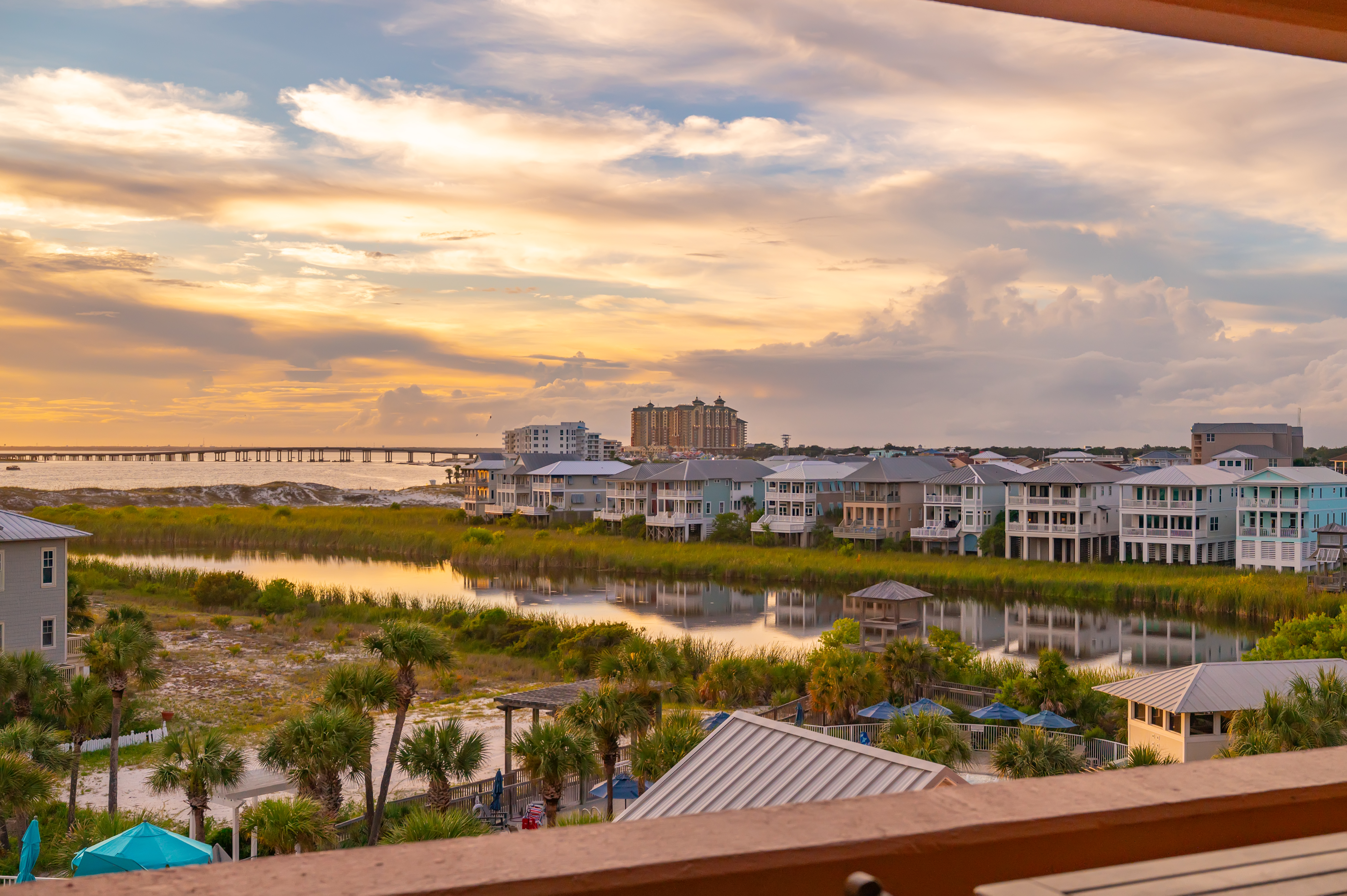 View from balcony