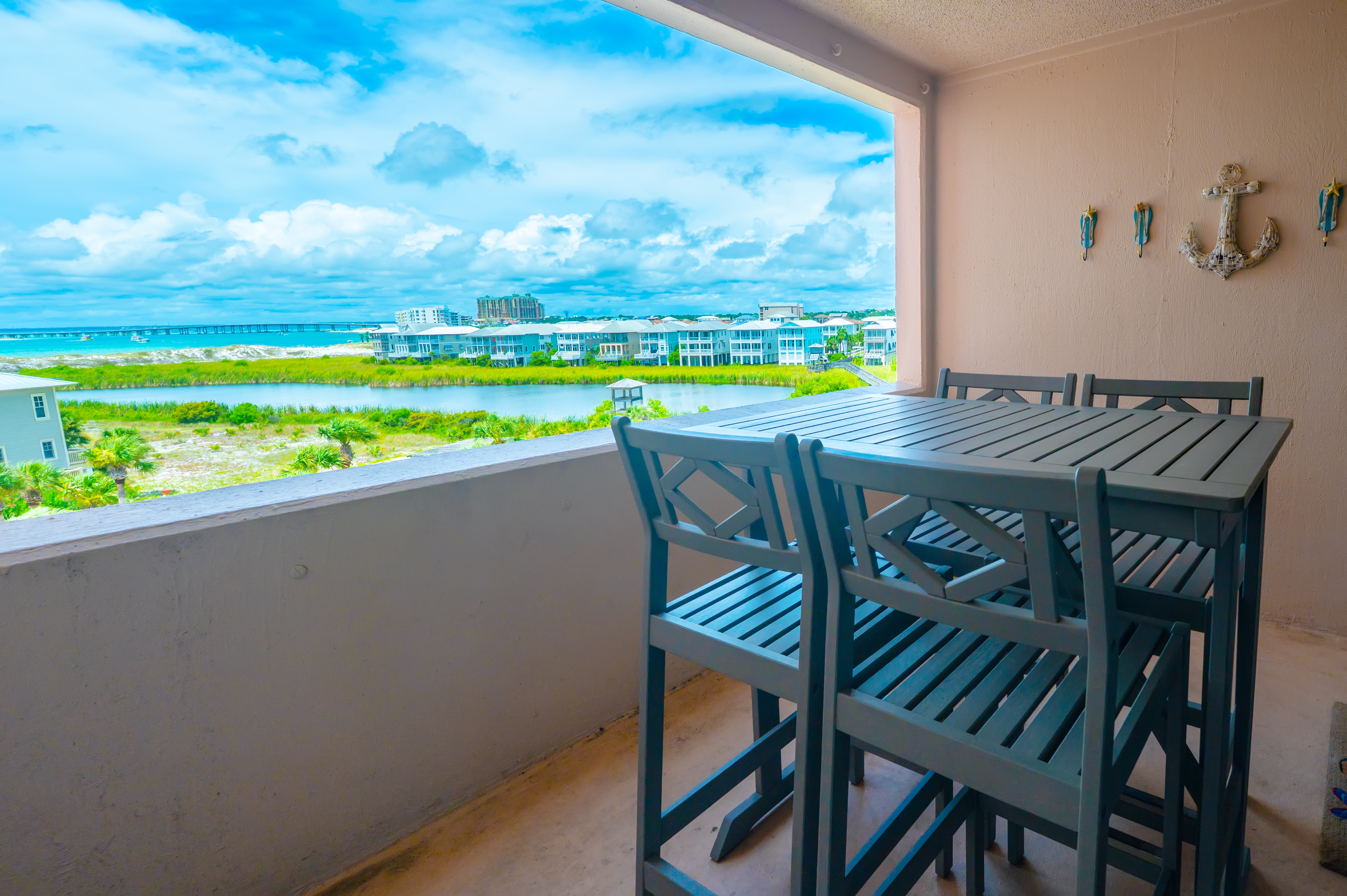 Private balcony